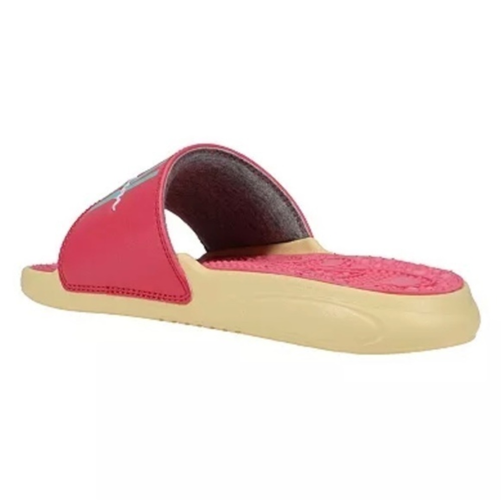 Champion Foundation Women's Slide Sandals Peach Yellow Size 10 Beach Vaca NEW‎ - Picture 7 of 9